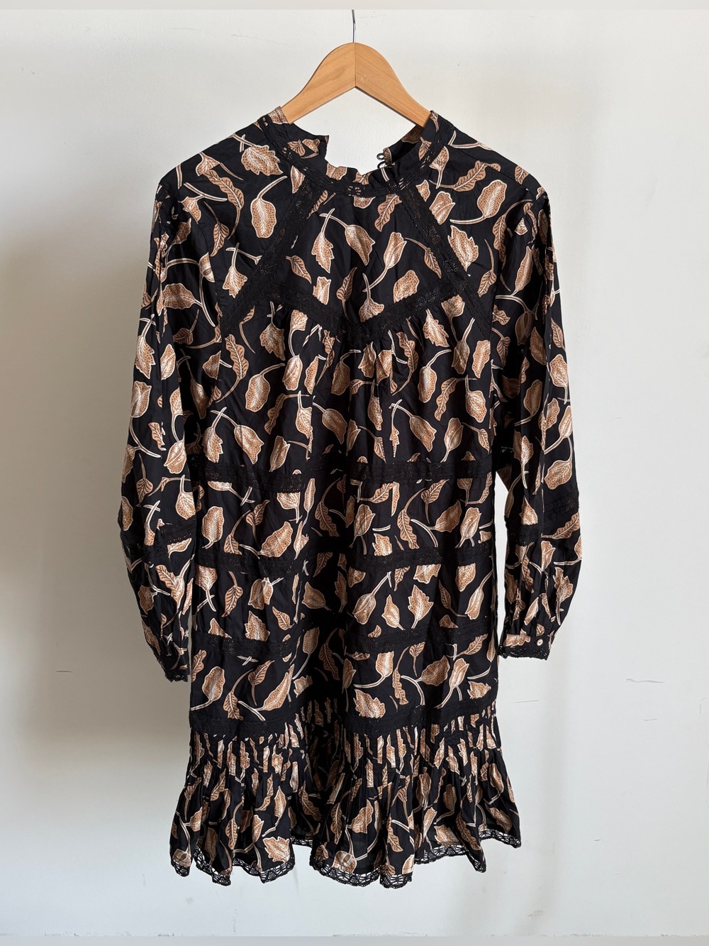 $328 NWT Unsubscribed 3006 Victorian Short Dress in Black Sz Medium